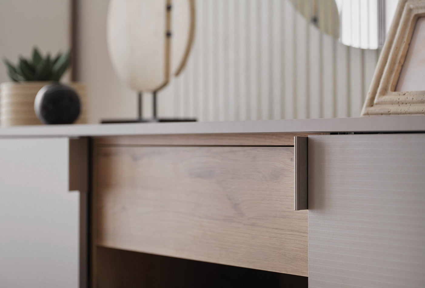 Cante Eettafel Set OAK - Beige Kleur - foto 6