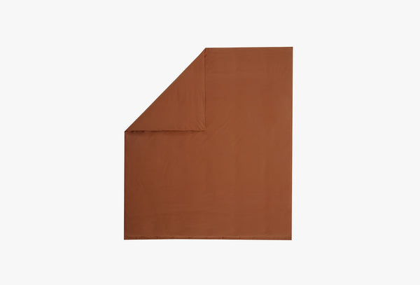 Mix Match Penny Terracotta Dekbedovertrek Eenpersoons
