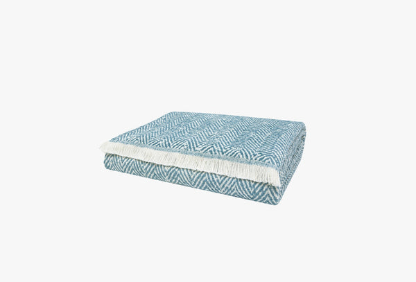 Savio Indigo Bank Plaid Tv-plaid 140X190 Cm
