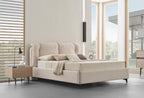 Terra Boxspring Met Hoofdbord Creme - foto 3
