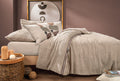 Coverme Stone Beige Deken Dekbedovertrekset Eenpersoons
