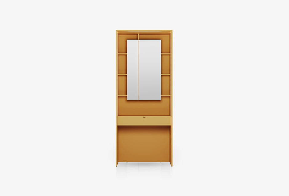 Fit & Flex Multifunctionele verticale module - Geel, 90x217 cm