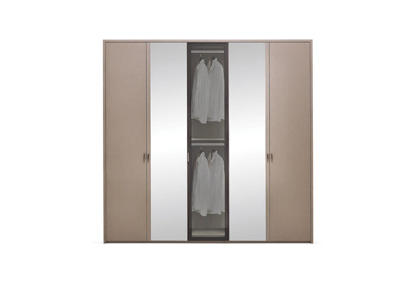 Berta Kledingkast 5-deurs 227X221 Cm