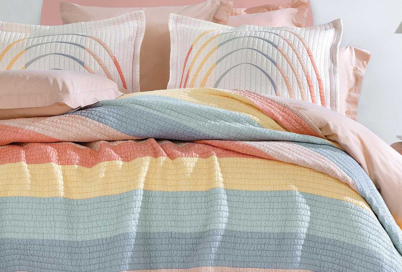 Elrod Roze Bed Sprei Seti Eenpersoons - foto 5