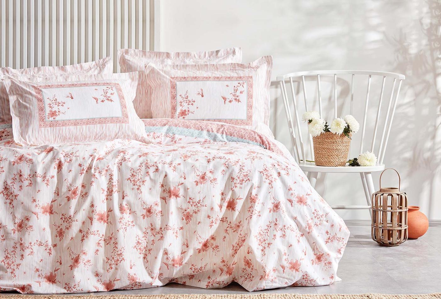 Minella Blush Dekbedovertrek Seti Tweepersoons