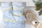 Lea Blauw Dekbedovertrekset Tweepersoons Xl