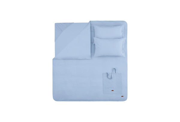 Plain Indigo Dekbedovertrekset Tweepersoons