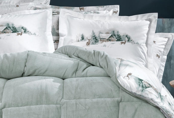 Kelsey Groen Triola Set Eenpersoons