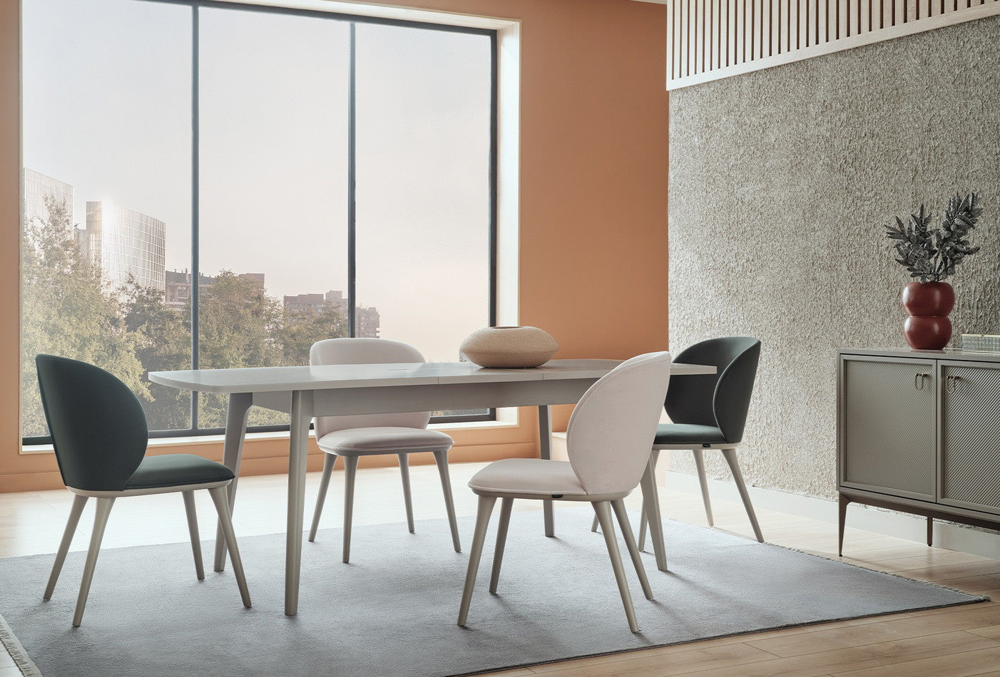 Hera Eettafel Uitschuitbaar 160-200x90 cm