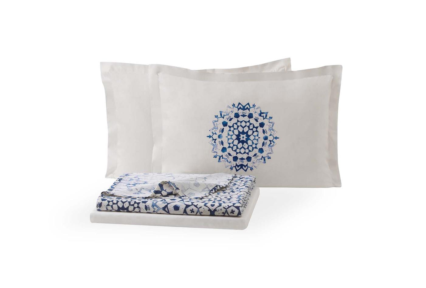 Sancia Blauw Pique Tk Eenpersoons - foto 5