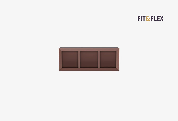 Fit & Flex Wandmodule - Sorbet 80x30 cm