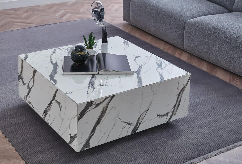Tosca Salontafel Wit 90x35