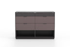 Modena High Gloss Bruin Eiland Ladekast 120x85 cm - foto 4