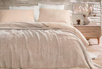 Nesta Beige Bed Sprei Eenpersoons