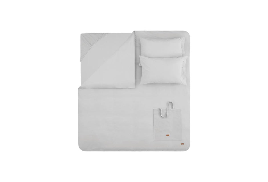 Plain Grijs Dekbedovertrekset Tweepersoons