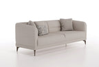 Marsana 3-Zitsbank met Slaapfunctie Creme - foto 2