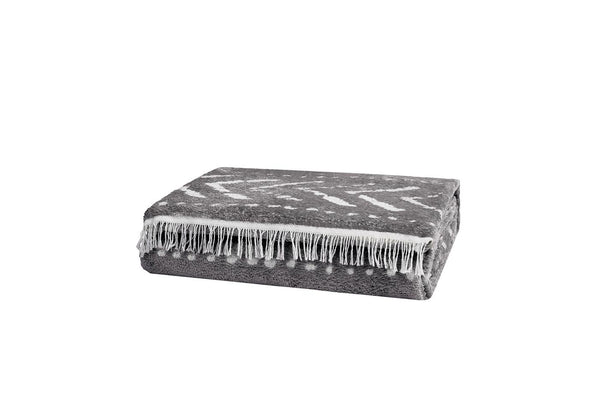 Cora Antraciet Bed Sprei Eenpersoons