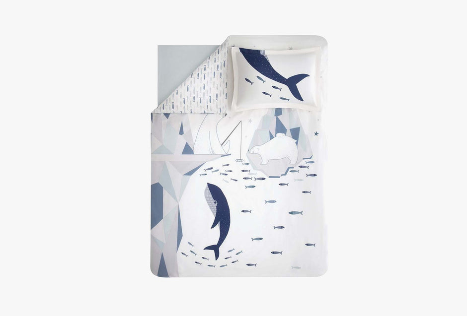 Balea Blauw Dekbedovertrekset Eenpersoons