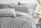 Clara Grijs Bed Sprei Seti Eenpersoons - foto 3