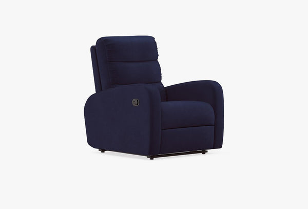 Enric Manuel mechanisme 1-zits Bank Mohair 11710 Marineblauw