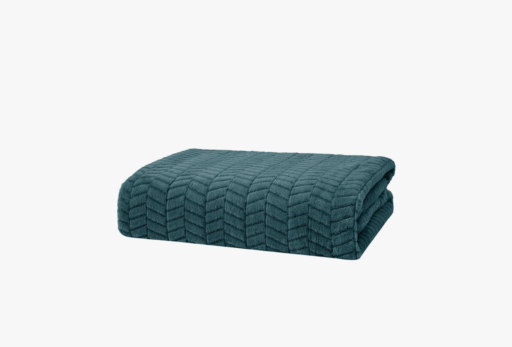 Joy Petrol Groen Tv-plaid 140x190 cm - foto 2