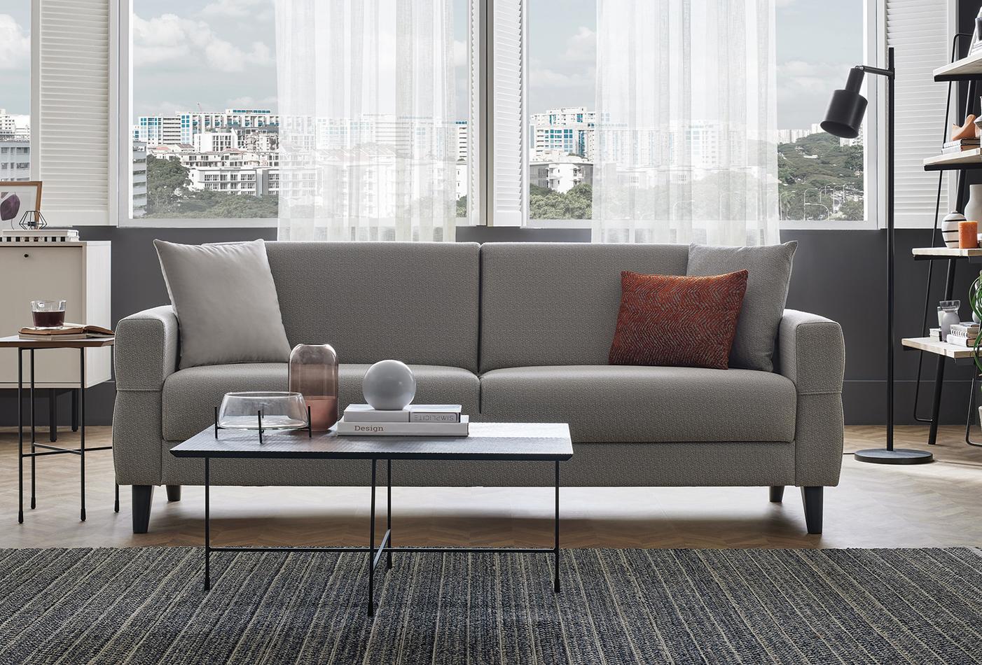 Astera 3-zitsbank met slaapfunctie +Fauteuil - foto 3