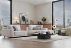Mesta Modulair Hoekbank Combinatie Rechts Creme - foto 4
