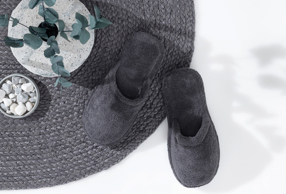 Essentials Antraciet Badkamer Slipper