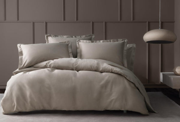 Dora Beige Dekbedovertrekset Tweepersoons