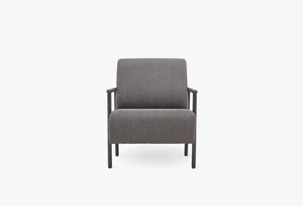Berta Fauteuil, Chenille, Antraciet