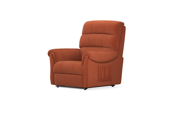 Arizona Manuel mechanisme 1-zits Bank Mohair 11705 Oranje