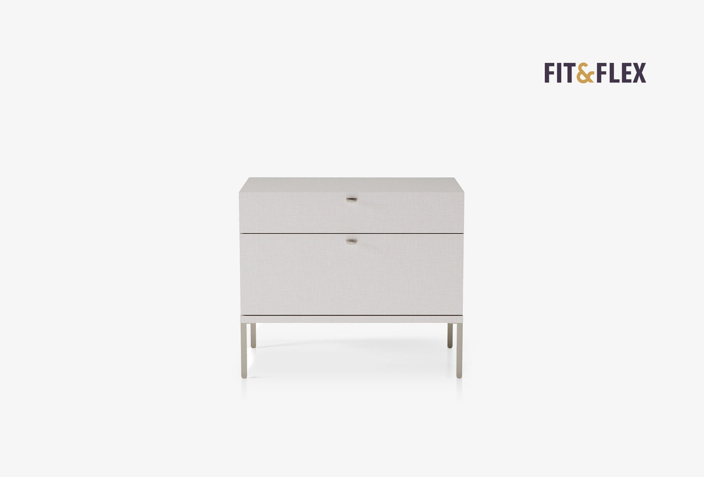 Fit Flex 2 met lades op poten Module Linnen 80x67