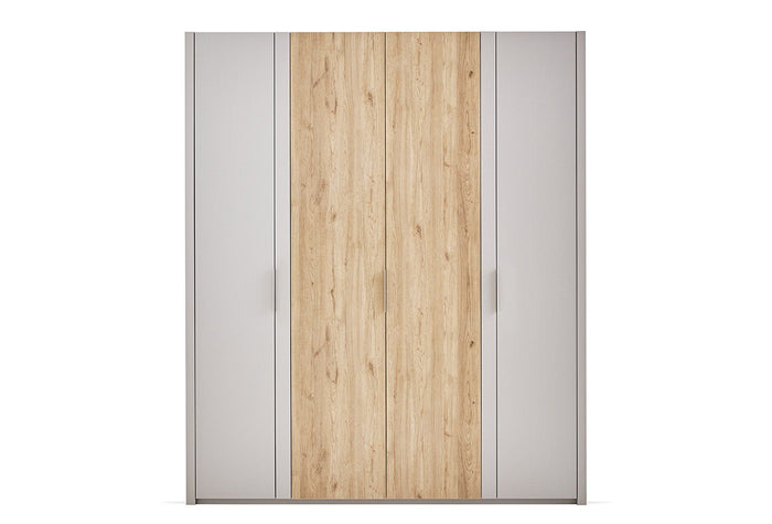 Cante Kledingkast 4-deurs 186X221 Cm