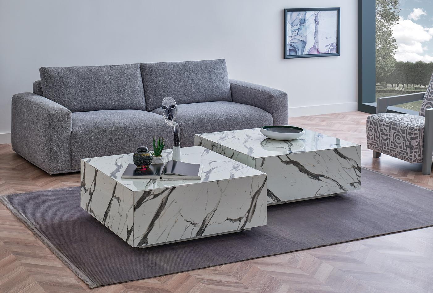 Tosca Salontafel Wit 90x35 - foto 3