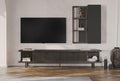 Austin Midi Tv-meubel Donker OAK kleur 250x45 cm
