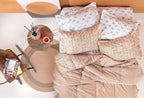 Aleta Zalm Triola Set Eenpersoons