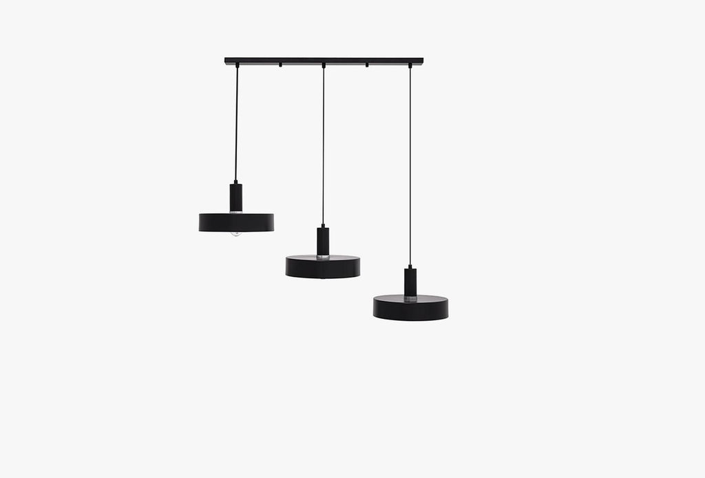 Fama 3-zits Hanglamp Zwart - foto 2