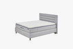 Supreme Pedic Bed Boxspring met hoofdbord 100x200 cm Blauw - foto 2