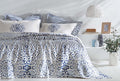 Sancia Blauw Pique Tk Eenpersoons