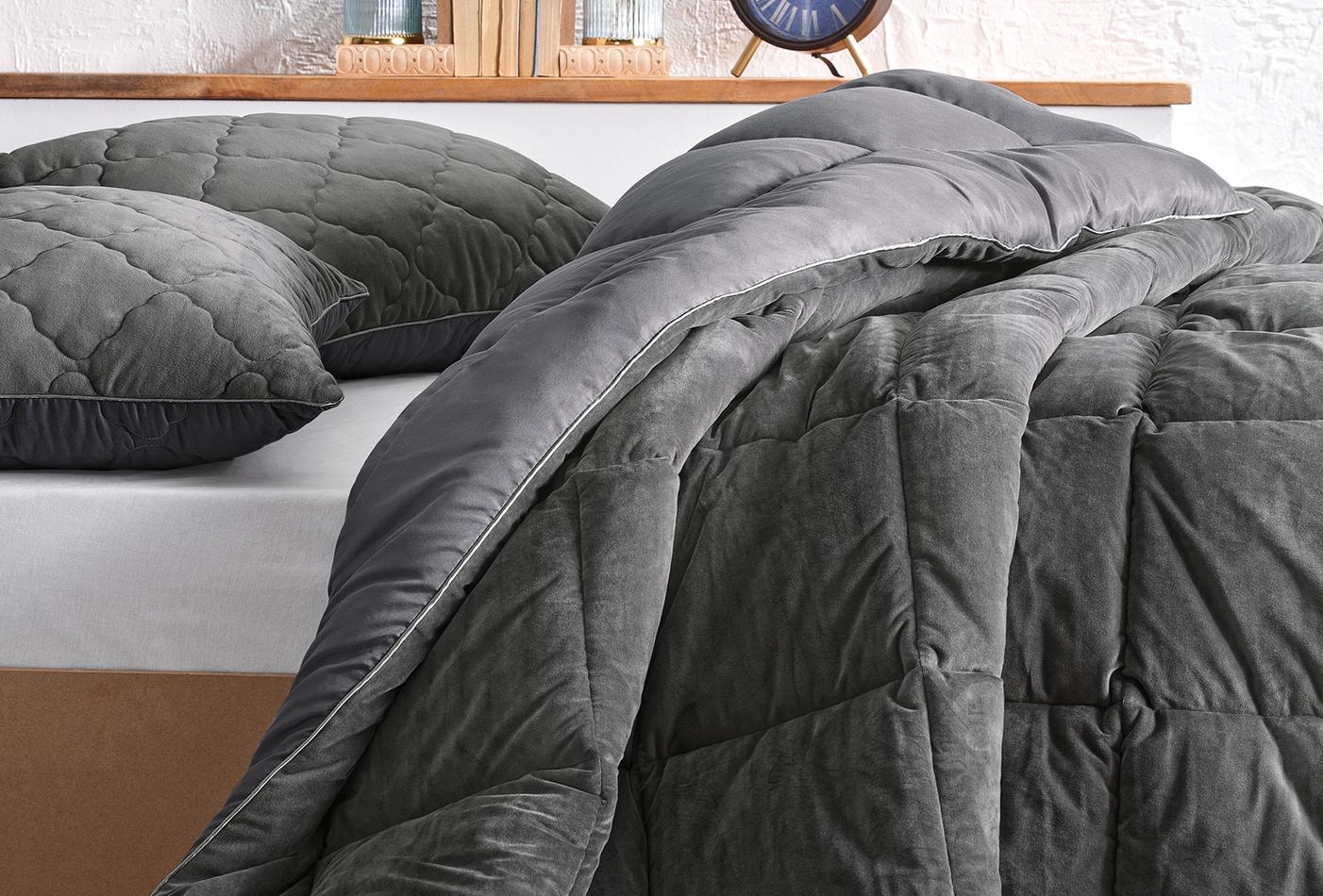 Vovin Velvet Antraciet Dekbed - foto 3
