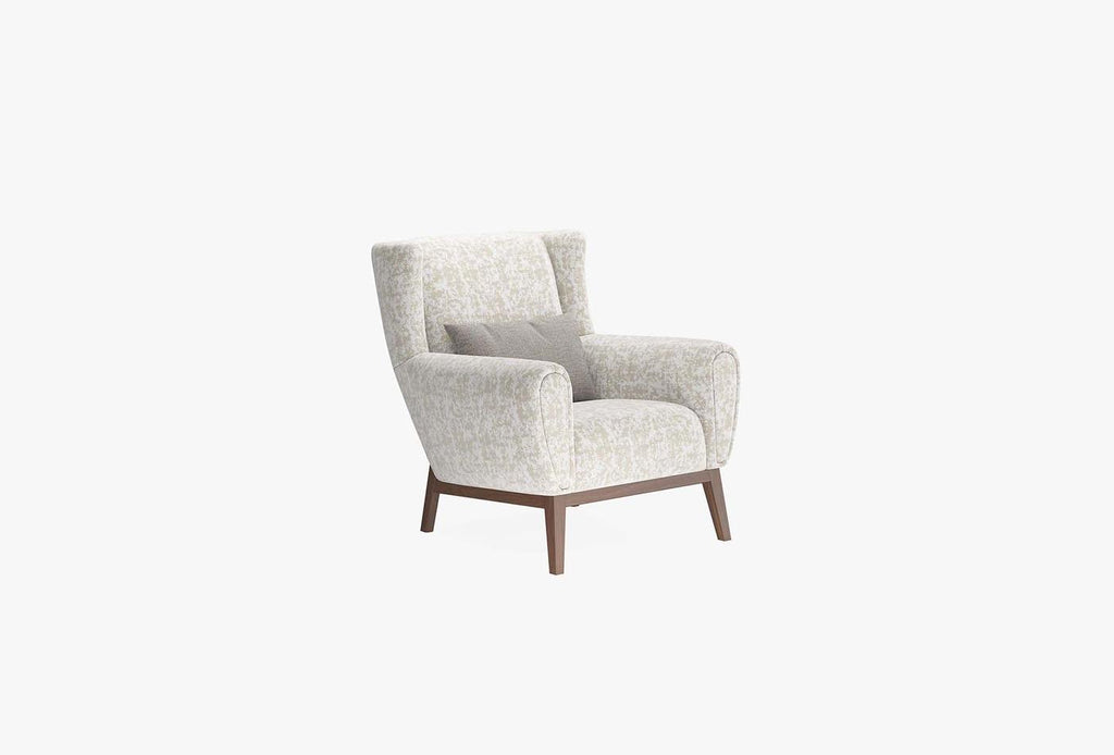 Netha Fauteuil Linnen geweven Creme