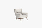 Netha Fauteuil Linnen geweven Creme