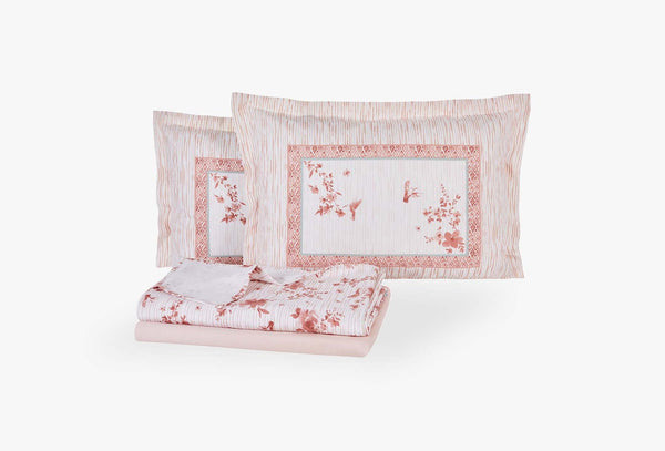 Minella Blush Pique Tk Eenpersoons