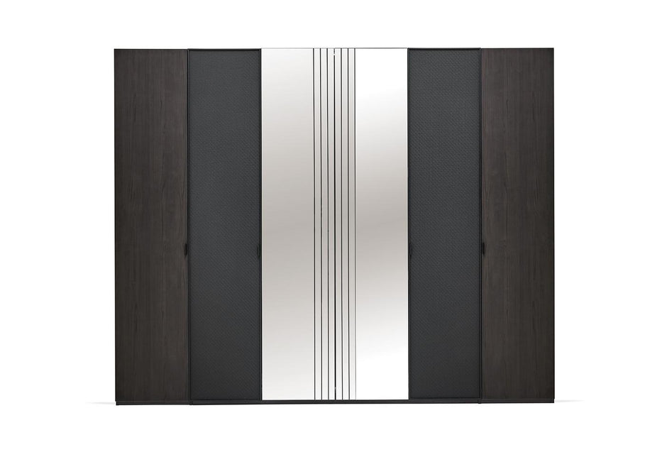 Riga Kledingkast 6-deurs 272X222 Cm