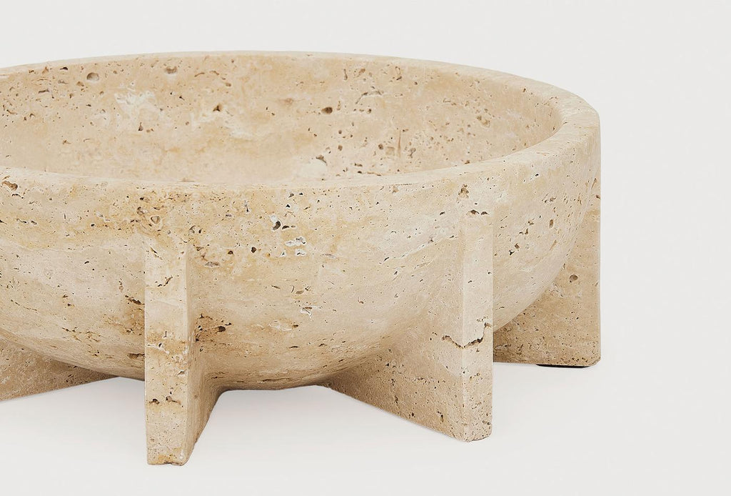 Oktav Groot Decoratief Bord Beige - foto 5