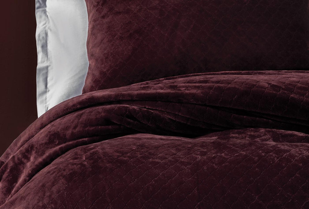 Belly Bordo Bed Sprei Seti - foto 4