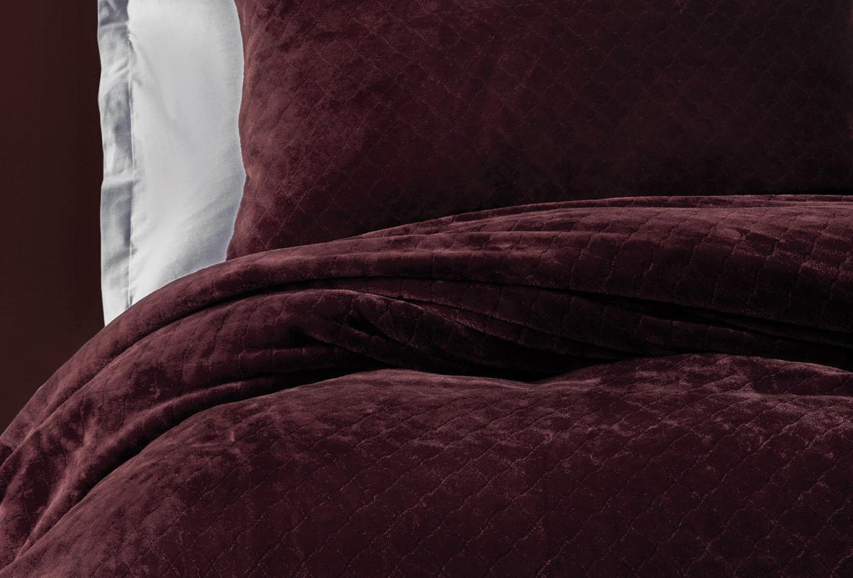 Belly Bordo Bed Sprei Seti - foto 4