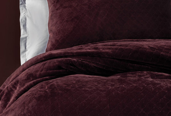 Belly Bordo Bed Sprei Seti