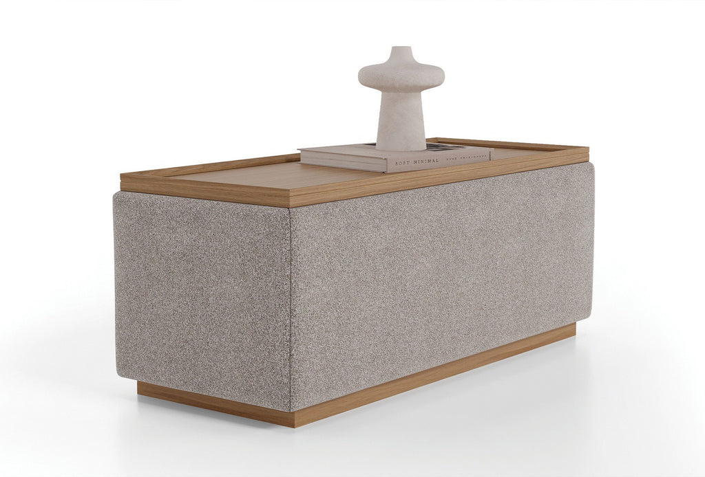 Marsana Salontafel Beige Geweven stof - foto 6