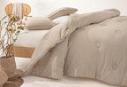 Lupa Soft Beige Penye Dekbed